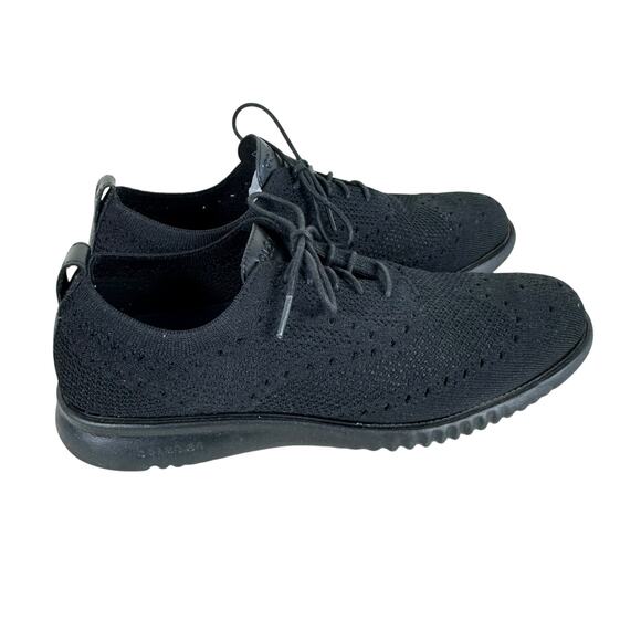 Cole Haan 2.ZEROGRAND Stitchlite Wingtip Oxford Knit Lace Up Shoes Men's Sz 10.5 - Picture 4 of 9